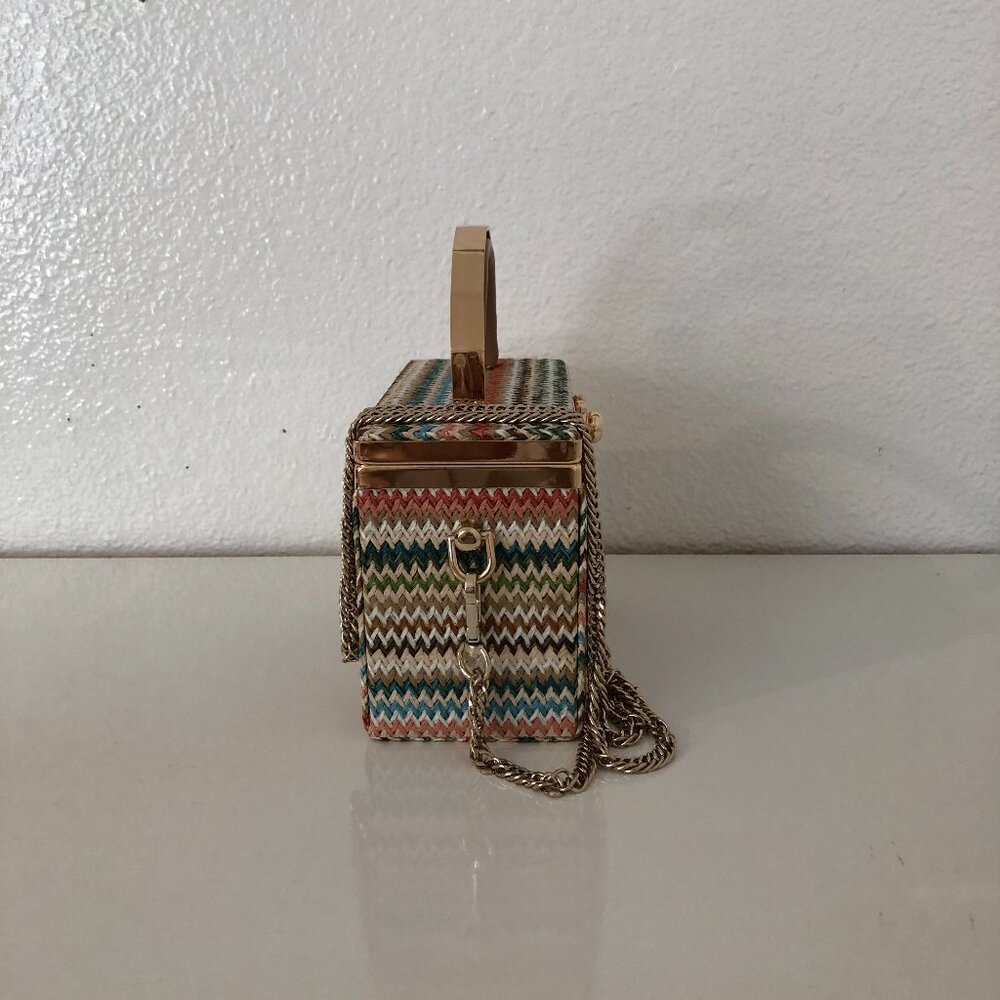 Zara Mini Raffia Bag - Picture 4 of 7